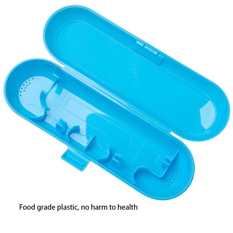 Nincha Plastic Electric Toothbrush Travel Case for Fairywill/TEETHEORY/Seago/Dnsly Series Sonic Electric Toothbrush, Blue - Image 2